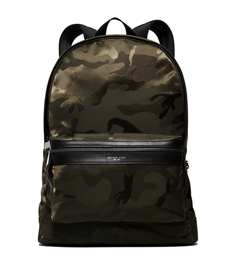 Kent Camouflage Nylon Backpack - ARMY - 33S6LKNB2U
