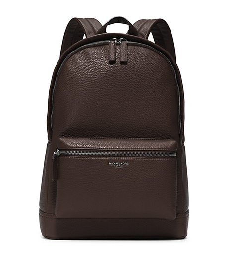 Bryant Leather Backpack - BROWN - 33F5LYTB2L