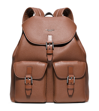 Bryant Leather Backpack - LUGGAGE - 33S6LYTB9L