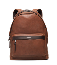 Grant Leather Backpack - LUGGAGE - 33S6SGRB2L