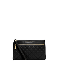 Selma Quilted Leather Clutch - ONE COLOR - 32F4GLQW3L