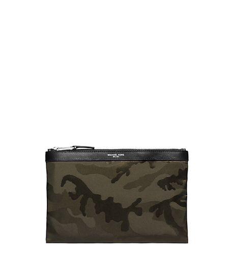 Kent Camouflage Nylon Travel Pouch - ARMY - 39S5SKNU2U