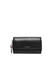Isabel Leather Wallet - BLACK - 32S6SIPW1N