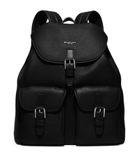 Bryant Leather Backpack - BLACK - 33S6LYTB9L