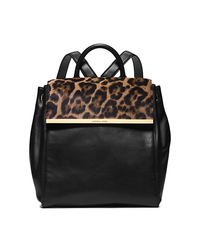 Lana Leopard-Print Hair Calf and Leather Backpack - ONE COLOR - 30H4GKYB3H