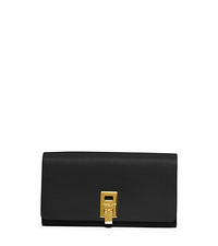 Miranda Continental Leather Wallet - BLACK - 37S5GMDE2L