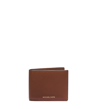 Jet Set Pebbled-Leather Wallet - LUGGAGE - 39S5SMNF5T